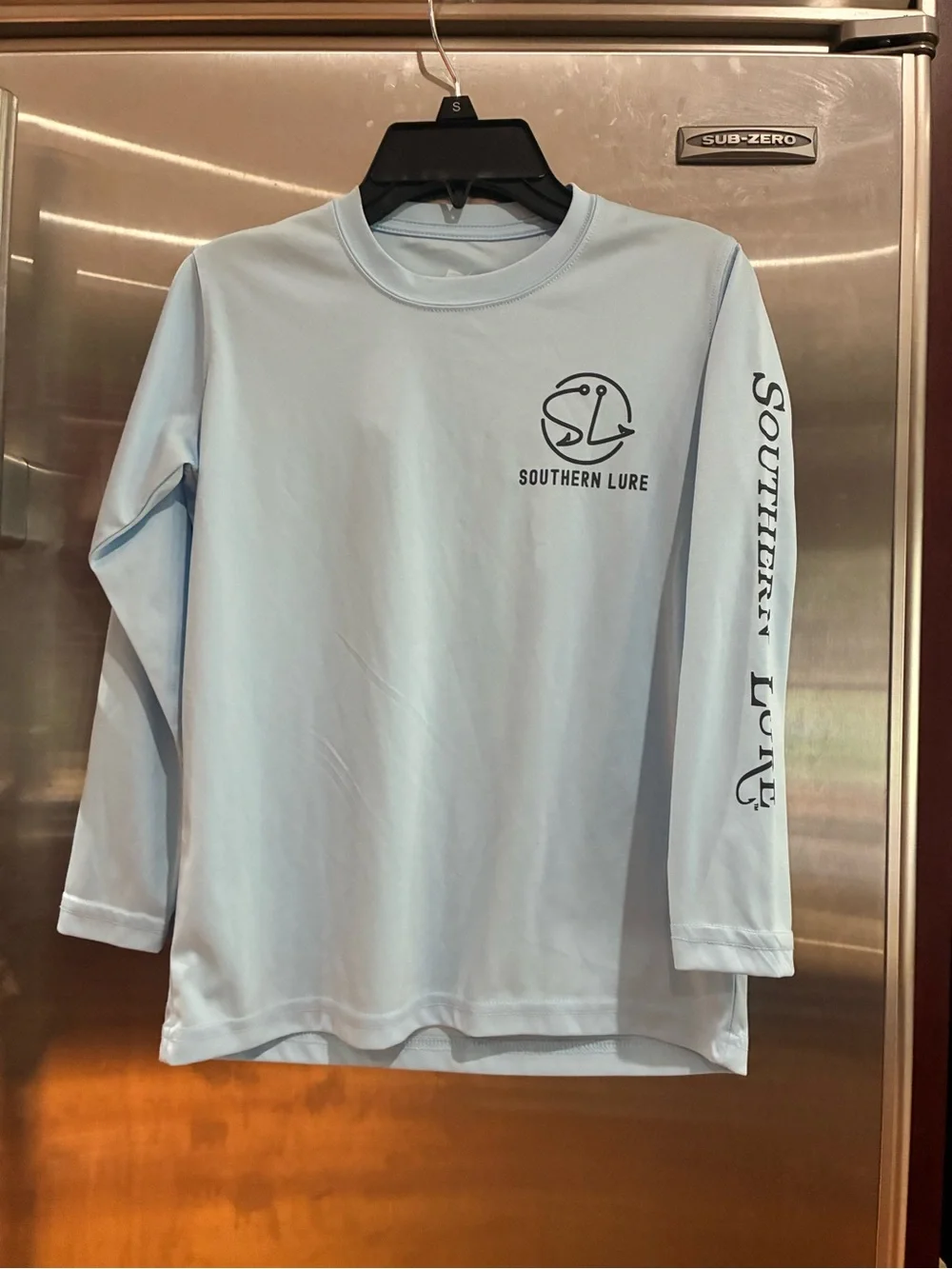 Southern Lure Boys Long Sleeve UV Protection Rashguard T-shirt, Size YM
